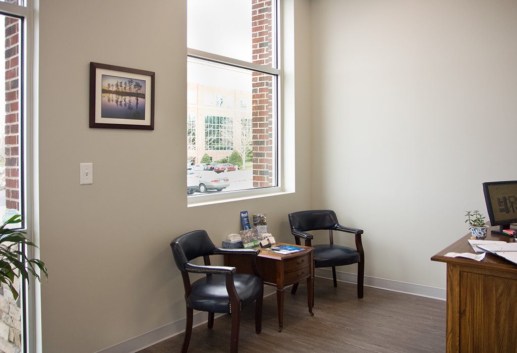 Reception area of the Environmental Solutions Group office in Greensboro, North Carolina