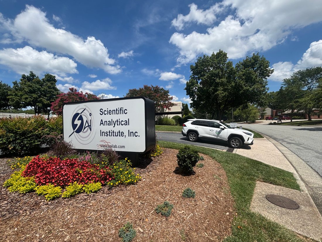 Environmental Solutions Group signage outside the company office in Greensboro, North Carolina