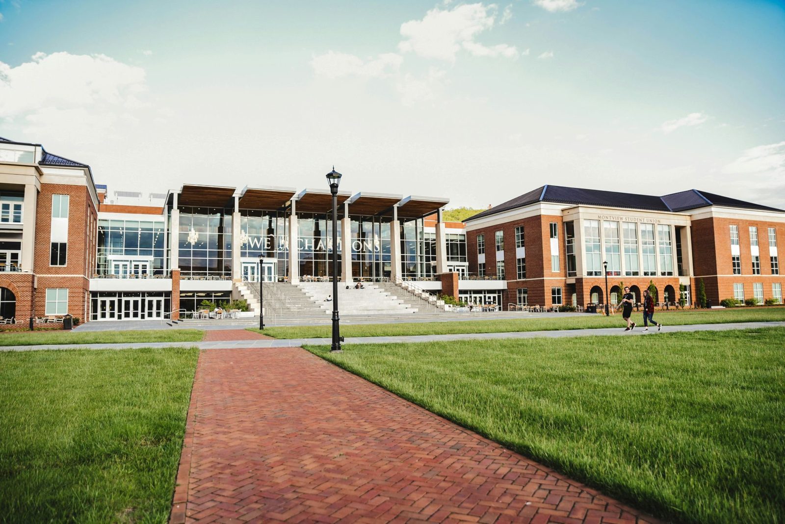 School campus building on a clear day in North Carolina, the kind of facility ESG tests